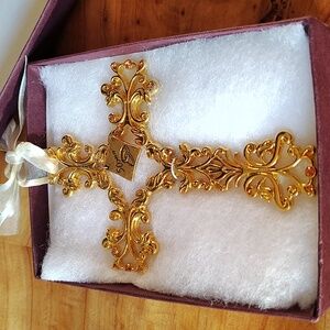 50 years gold cross